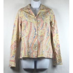 Coldwater Creek Button Up Blouse